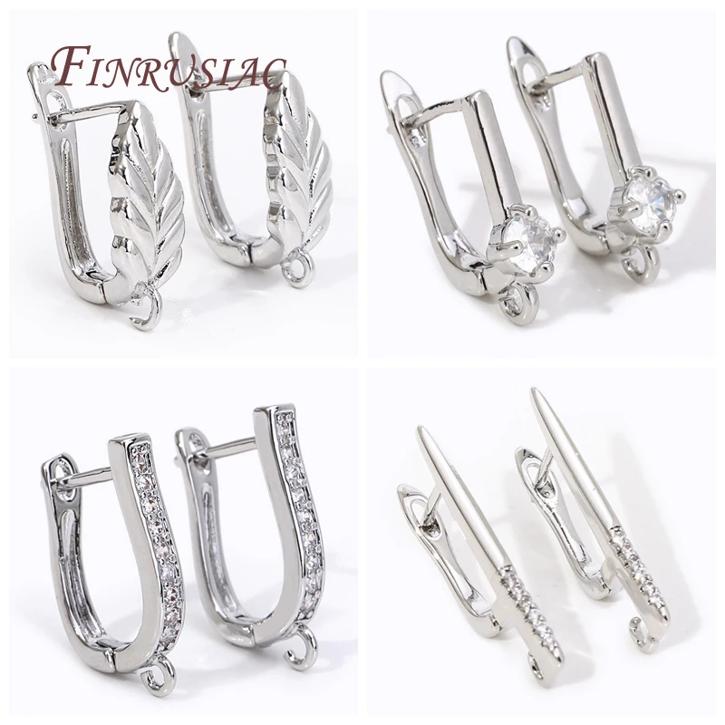 DIY Earring Accessories 18K Gold Plated Copper Material Anti-Allergy Earwire Fastener High Quality Earring Clasps Fittings
DIY Earring Accessories 18K Gold Plated Copper Material Anti-Allergy Earwire Fastener High Quality Earring Clasps Fittings