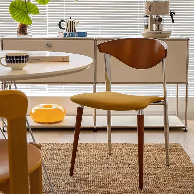 

Современные обеденные стулья в скандинавском стиле, кухонные роскошные стулья для гостиной, обеденные стулья, эргономичная банкетная мебель, домашняя мебель BL50DC