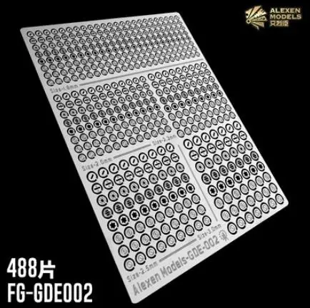 

Alexen GDE002 Zhagu Detail Enhancement/Combination Stacked Etching Chip Series