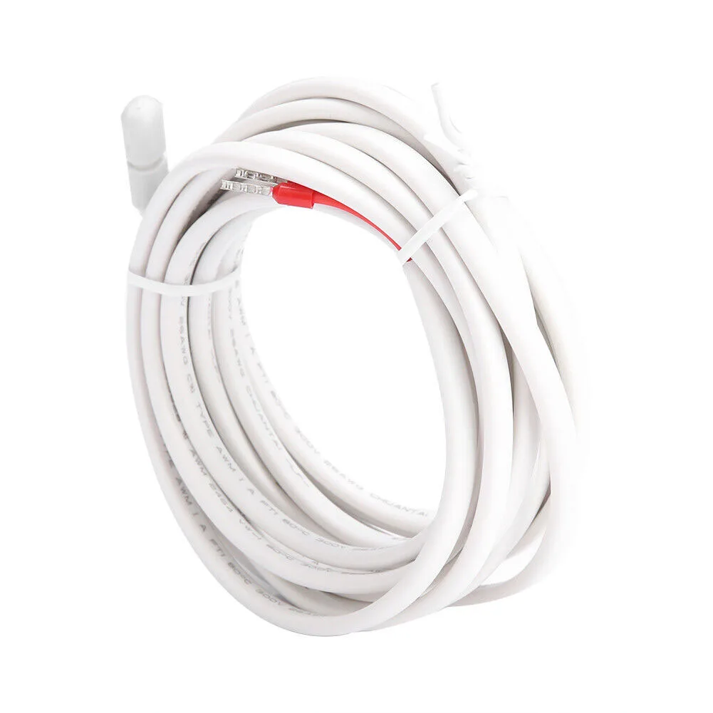 Sensor Cable Hermostat Sensor Probe 300CM Heating Probe Floor Rubber Sensor External Underfloor White Accessories
Sensor Cable Hermostat Sensor Probe 300CM Heating Probe Floor Rubber Sensor External Underfloor White Accessories