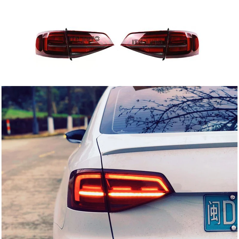 Tail Lamp For VW Jetta 2015-2018 Jetta Mk6 LED rear Lights dynamic Fog Lights Daytime Running Lights DRL Tuning Cars Accessories
Tail Lamp For VW Jetta 2015-2018 Jetta Mk6 LED rear Lights dynamic Fog Lights Daytime Running Lights DRL Tuning Cars Accessories