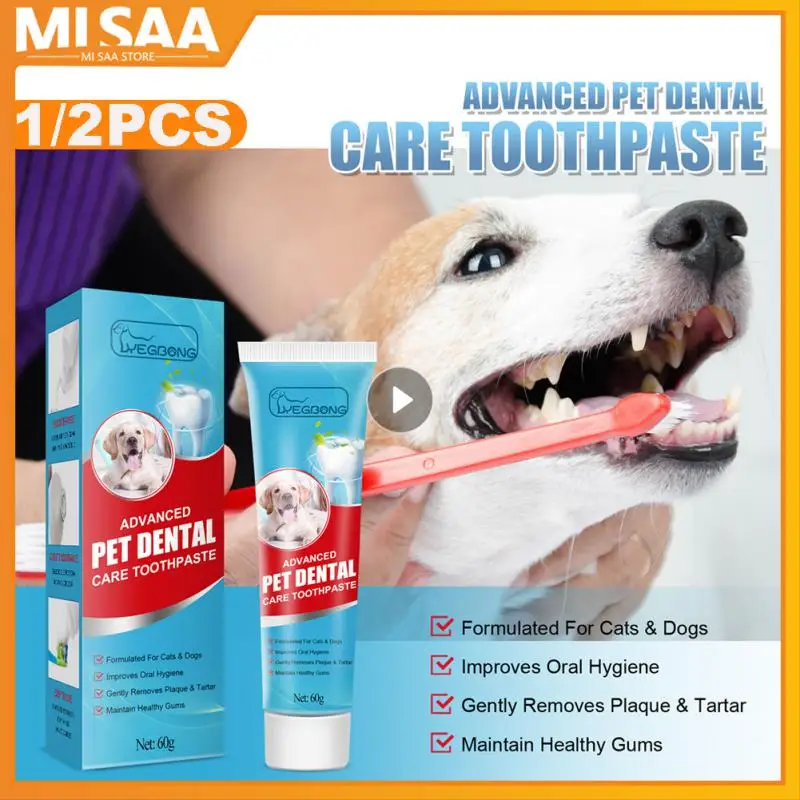 Pet Toothpaste Cat Dog Fresh Breath Toothpaste Deodorant Tartar Plaque Cleaning Dog Oral Care Edible Toothpaste Dog Accessories
Pet Toothpaste Cat Dog Fresh Breath Toothpaste Deodorant Tartar Plaque Cleaning Dog Oral Care Edible Toothpaste Dog Accessories
