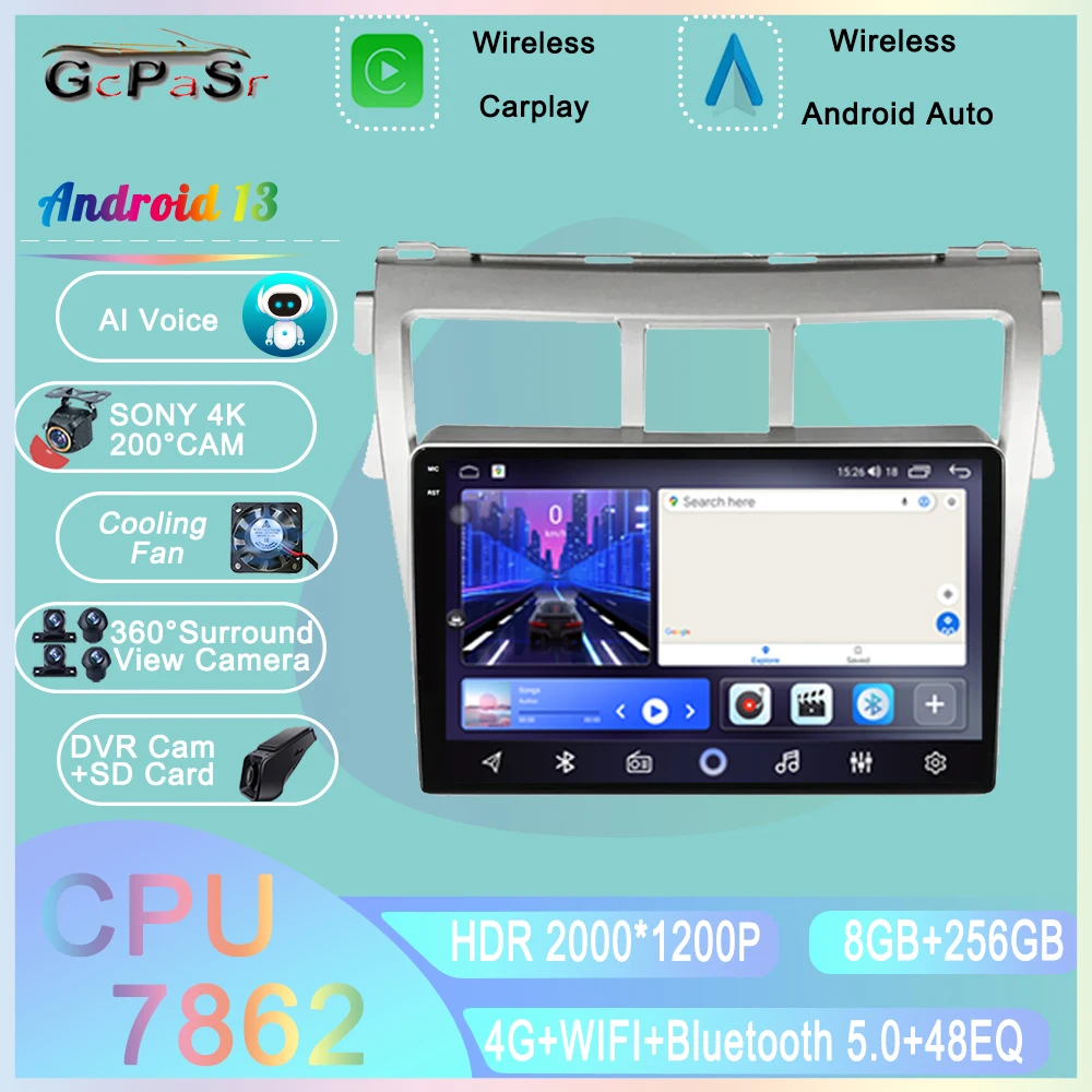 Автомагнитола на Android для Toyota VIOS Yaris 2007-2012, автомобильное радио, мультимедийный плеер, головное устройство, стерео, DVD, GPS-навигация, Wi-Fi, разъем 2DIN
Автомагнитола на Android для Toyota VIOS Yaris 2007-2012, автомобильное радио, мультимедийный плеер, головное устройство, стерео, DVD, GPS-навигация, Wi-Fi, разъем 2DIN