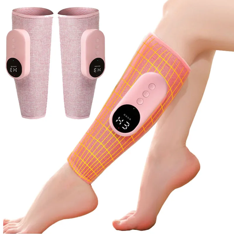 360° Air Pressure Calf Massager Hot Compress Machine 3 Mode Foot Leg Muscle Relaxation Massage Blood Circulation Relieve Pain
360° Air Pressure Calf Massager Hot Compress Machine 3 Mode Foot Leg Muscle Relaxation Massage Blood Circulation Relieve Pain