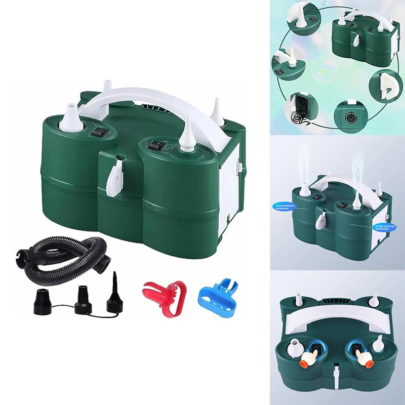 Powerful Electric Balloon Pump,Air Inflate/Deflate Pump,Double Motor For Swimming Pool, Inflatable Bed And Etc.
Powerful Electric Balloon Pump,Air Inflate/Deflate Pump,Double Motor For Swimming Pool, Inflatable Bed And Etc.