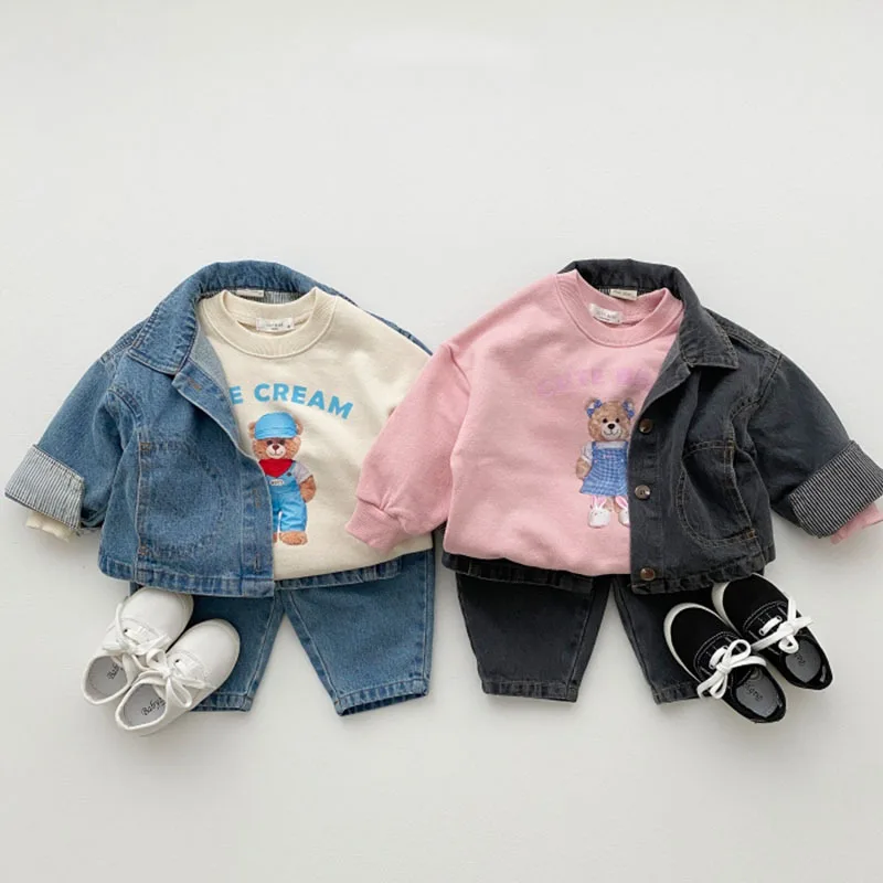 2025 New Baby Casual Denim Trousers Fashion Boys Jean Solid Toddler Loose Pants Baby Girls Harem Pants Infant Denim Clothes 6 S5134fa854bce4811aca7c29577243ae0w