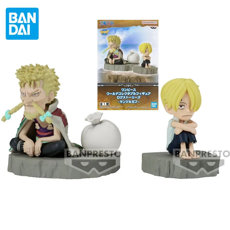 

Фигурки героев аниме BANDAI One Piece WCF, Оригинальные фигурки героев мультфильма VOL.7 Sanji zф для мальчиков и девочек, подарок для детей, модель с орнаментом