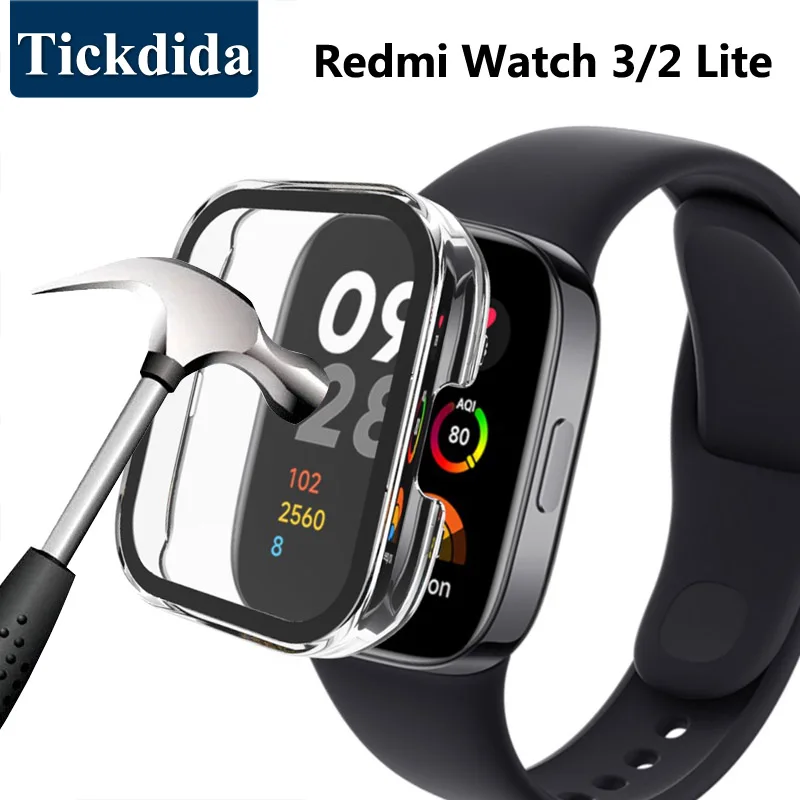 Tempered Glass+Case for Redmi Watch 3 Lite 2 Screen Protector Frame Bumper Cover for Xiaomi Redmi Watch 3/2 Case
Tempered Glass+Case for Redmi Watch 3 Lite 2 Screen Protector Frame Bumper Cover for Xiaomi Redmi Watch 3/2 Case