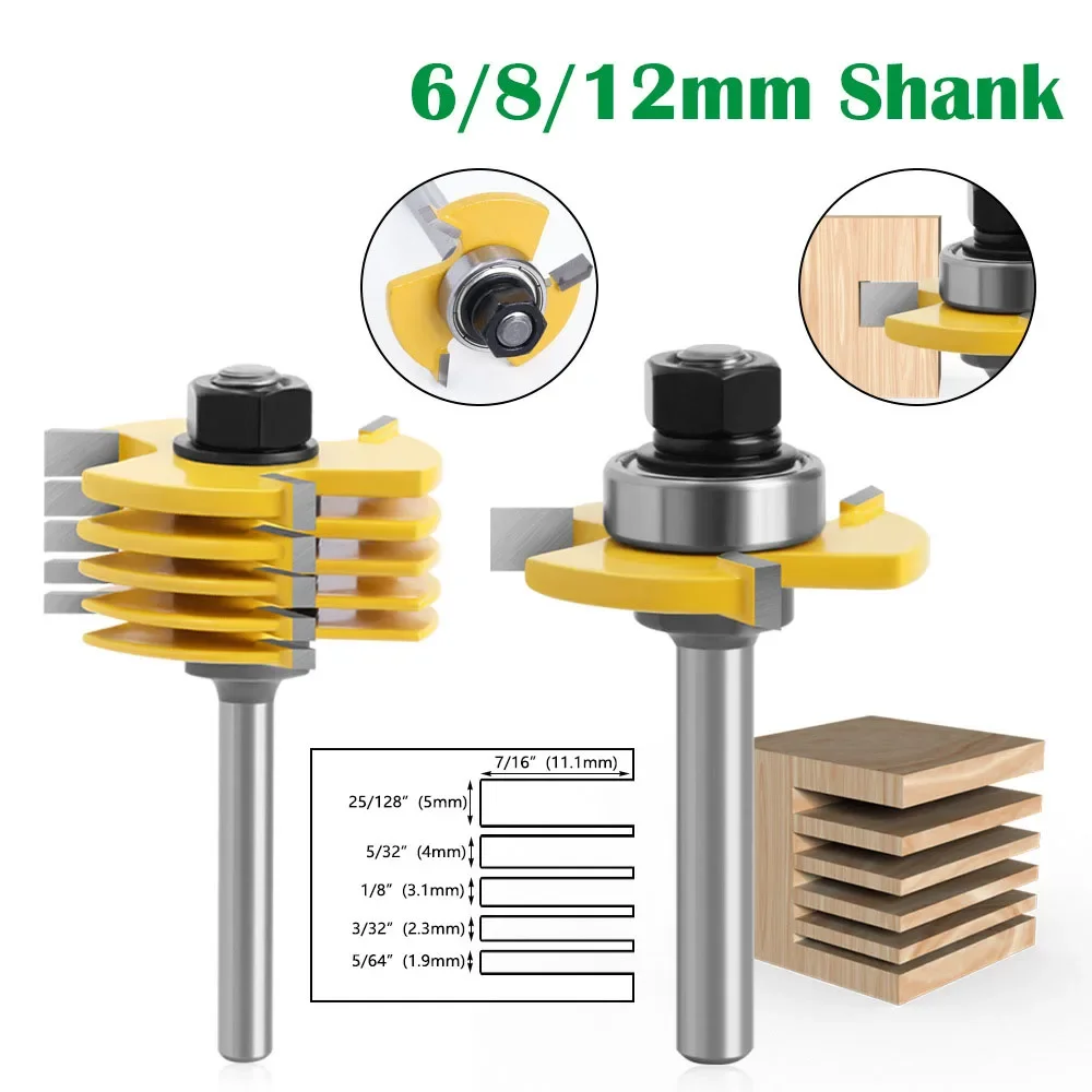 2 Pc 12mm 1/2 Shank Slot Knife Cutters 3 Wing Router Bits Set 7pcs Blade Cemented Carbide Milling Cutter for Wood Milling Cutter
2 Pc 12mm 1/2 Shank Slot Knife Cutters 3 Wing Router Bits Set 7pcs Blade Cemented Carbide Milling Cutter for Wood Milling Cutter