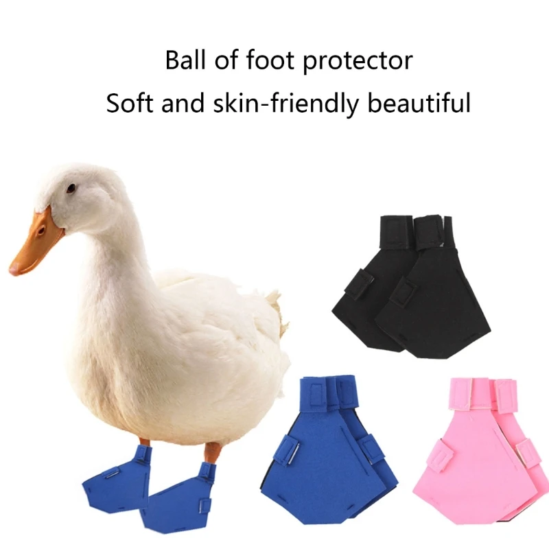 

Breathable Lightweight Duck Shoes Anti-slip Daily Booties Footwear for Small Ducks Gooses Web Care Drop Shipping