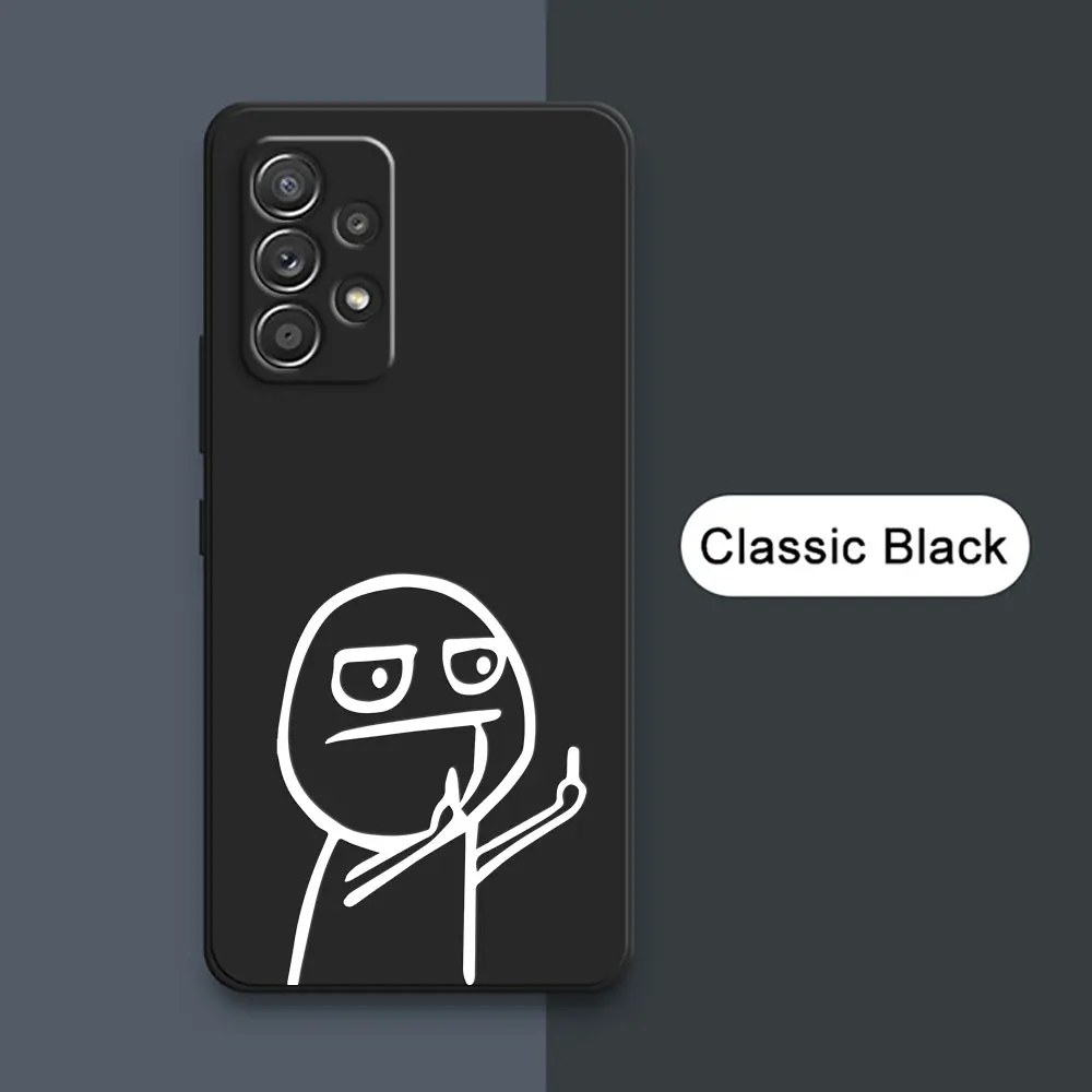 Funny Middle Finger Cute Man Matchman A56 Case For Samsung Galaxy A55 A54 A53 A36 A35 A34 A52 A72 A32 A51 A26 A56 5G Phone Cover Funny Middle Finger Cute Man Matchman A56 Case For Samsung Galaxy A55 A54 A53 A36 A35 A34 A52 A72 A32 A51 A26 A56 5G Phone Cover