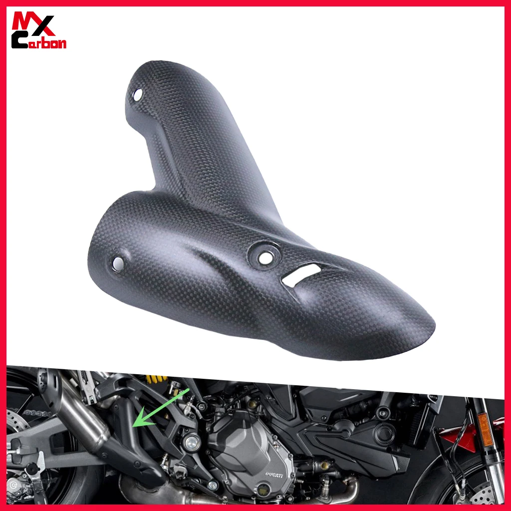 Чехол для выхлопных газов мотоцикла Ducati Monster 937 2021 2022 2023 полностью из углеродного волокна, правый тепловой щит, защитные аксессуары
Чехол для выхлопных газов мотоцикла Ducati Monster 937 2021 2022 2023 полностью из углеродного волокна, правый тепловой щит, защитные аксессуары