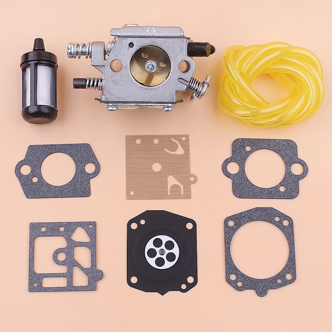 Carburetor For Chinese Chainsaw 6200 62cc Fuel Filter Line Carb Repair Kit motosierra Chainsaw Spare Parts Garden Tools
Carburetor For Chinese Chainsaw 6200 62cc Fuel Filter Line Carb Repair Kit motosierra Chainsaw Spare Parts Garden Tools