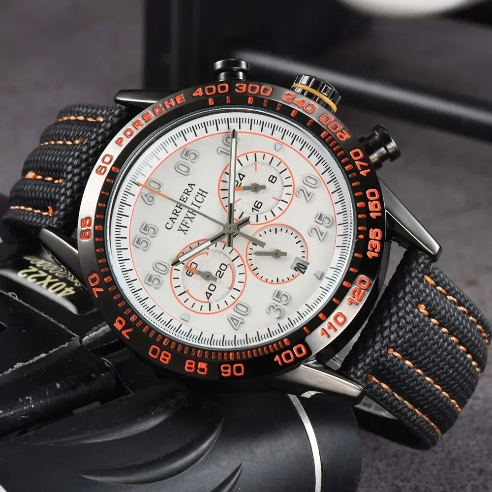 

Top Hot Original Brand Quartz Watches For Men Multifunction Waterproof WristWatch Business Chronograph Automatic Date AAA Clocks