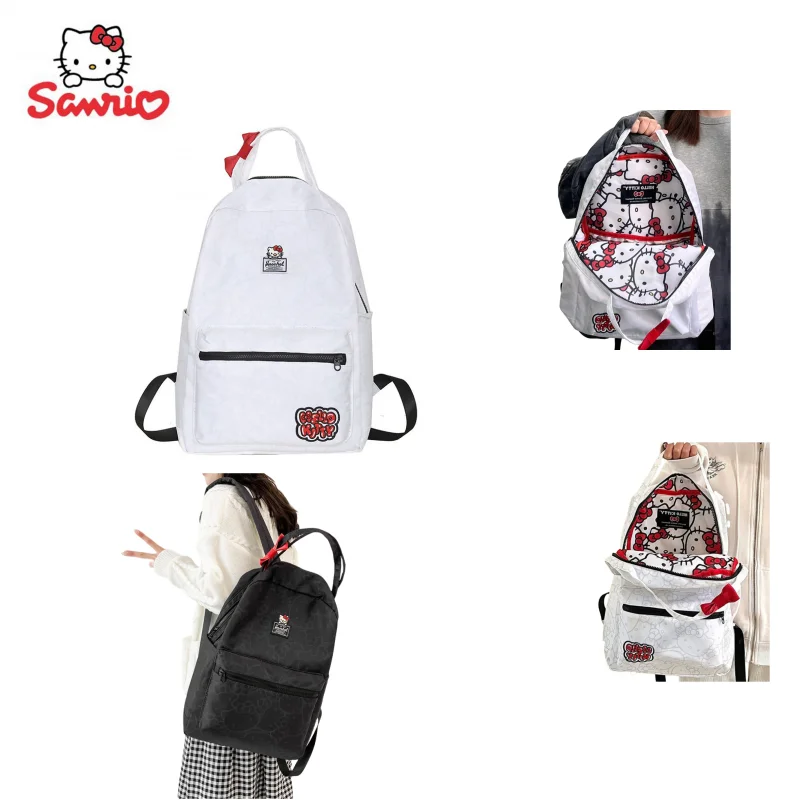 Оригинальный школьный ранец Hello kitty с мультипликационным анимационным рисунком для студентов, новинка 2023, вместительный рюкзак для девочек на выход 
Оригинальный школьный ранец Hello kitty с мультипликационным анимационным рисунком для студентов, новинка 2023, вместительный рюкзак для девочек на выход