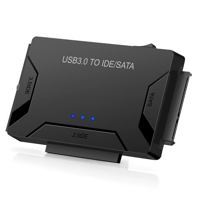 Адаптер для жесткого диска USB3.0, 3-сторонний USB 3,0 к кабелю SATA/IDE Easy Drive, многофункциональный кабель Easy Drive, черный штекер US
Адаптер для жесткого диска USB3.0, 3-сторонний USB 3,0 к кабелю SATA/IDE Easy Drive, многофункциональный кабель Easy Drive, черный штекер US