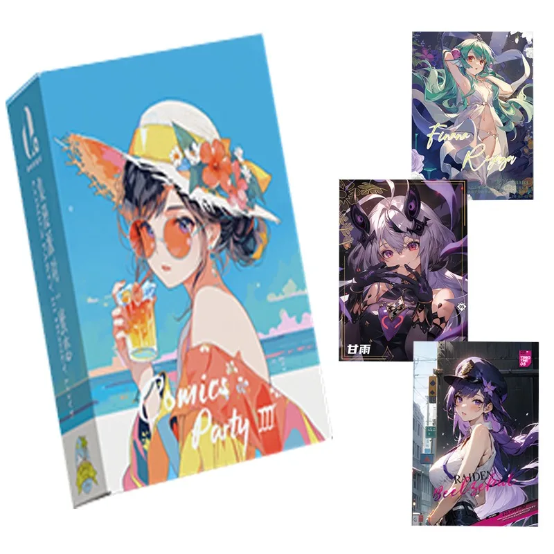 

Genuine Goddess Story Collection Cards Box Booster Anime characters Astringent Girl Swimsuit Doujin Toy Hobbies Children Gifts