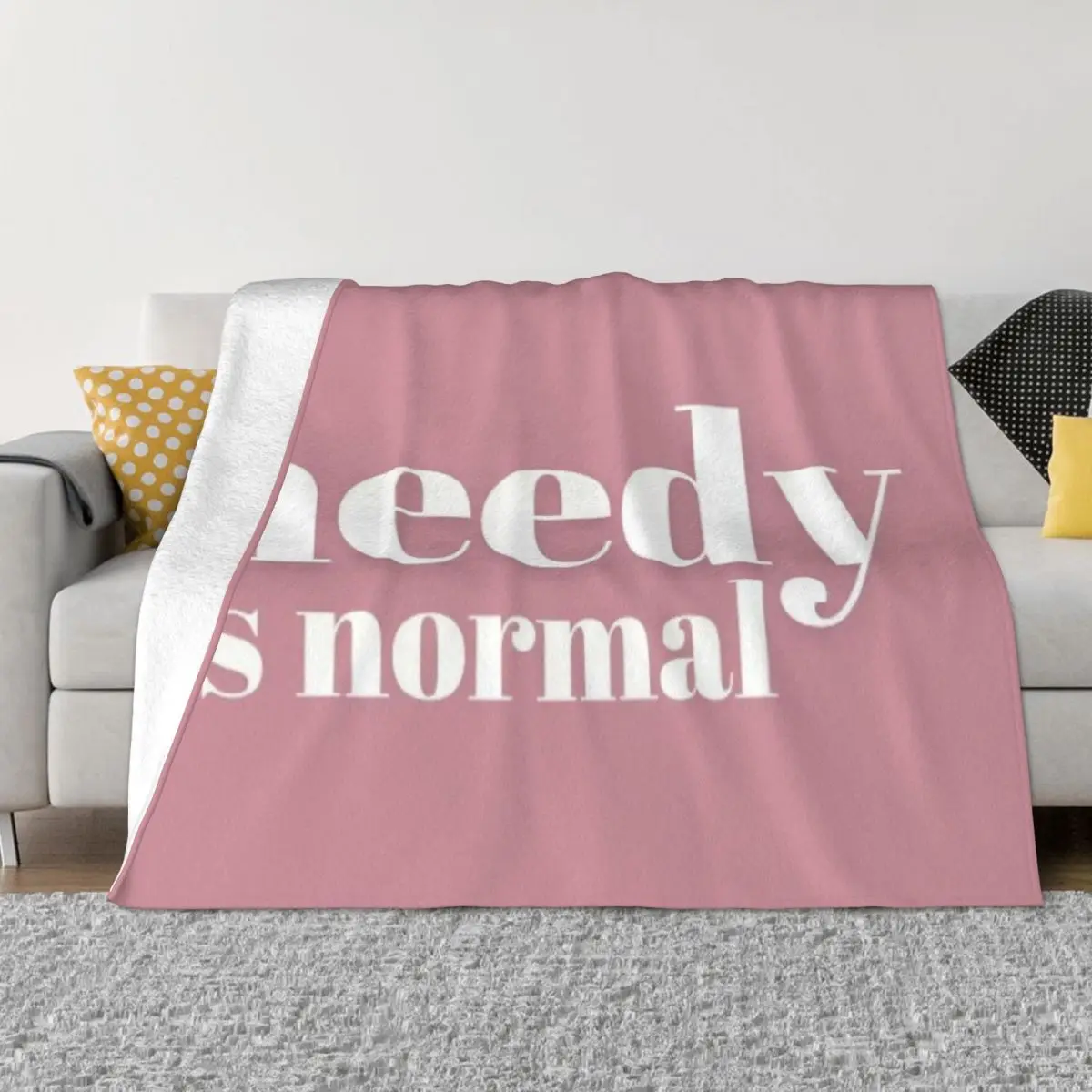 Needy Is Normal Soft Micro Fleece Blanket Cartoon Portable For Living Room Multi Styles
Needy Is Normal Soft Micro Fleece Blanket Cartoon Portable For Living Room Multi Styles