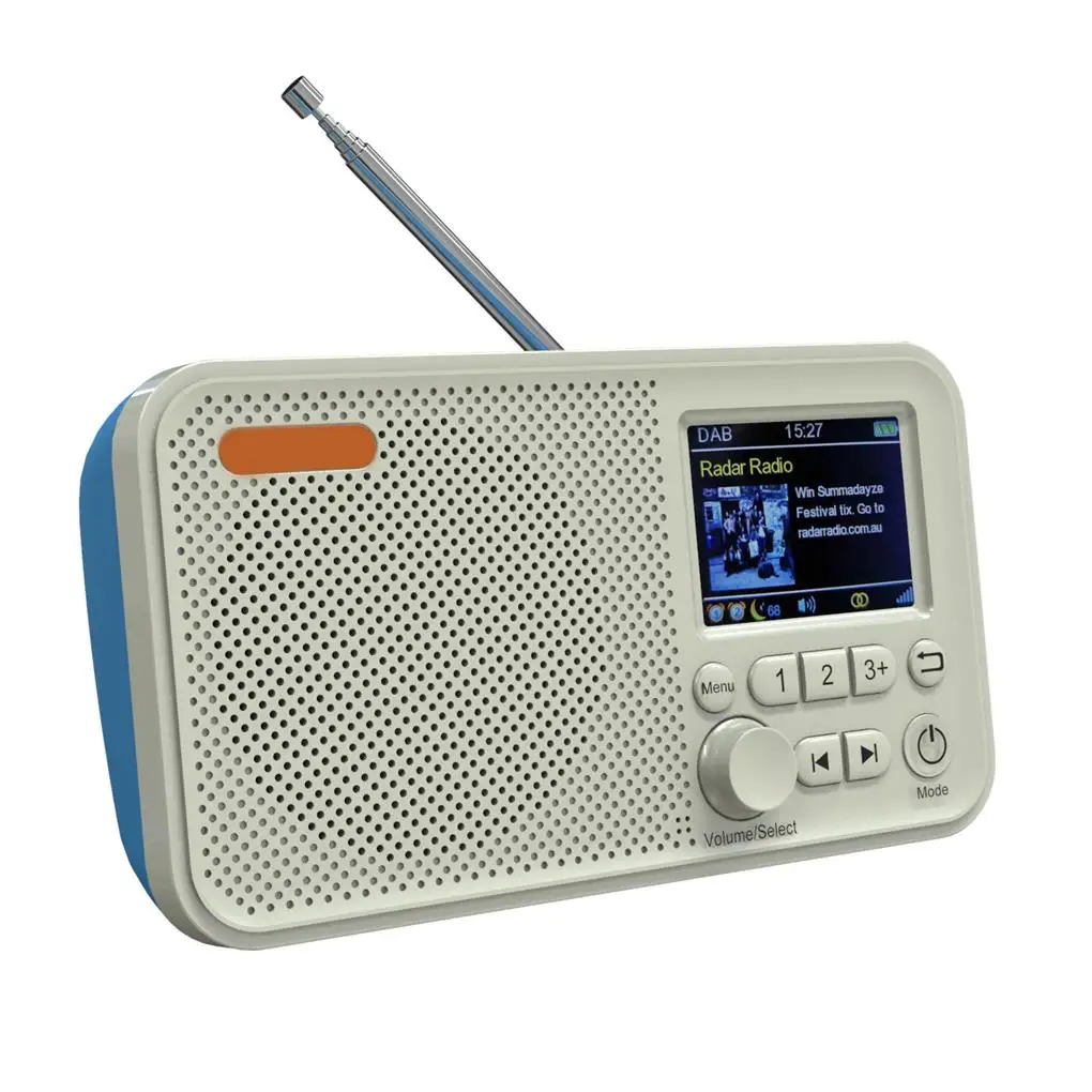 

2.4-Inch LCD Full Color Display Digital Radio DAB Radios Portable Receiver Bluetooth-compatible SD Card Player Office Home