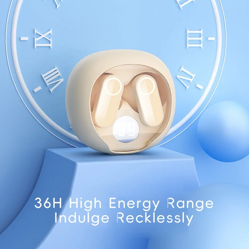 S618 Bluetooth 5.3 Wireless Earbuds ENC AI Noise Cancelling Mic Hi-Res Audio LDAC Earphones 36Hrs Playtime Digital Earphone
S618 Bluetooth 5.3 Wireless Earbuds ENC AI Noise Cancelling Mic Hi-Res Audio LDAC Earphones 36Hrs Playtime Digital Earphone