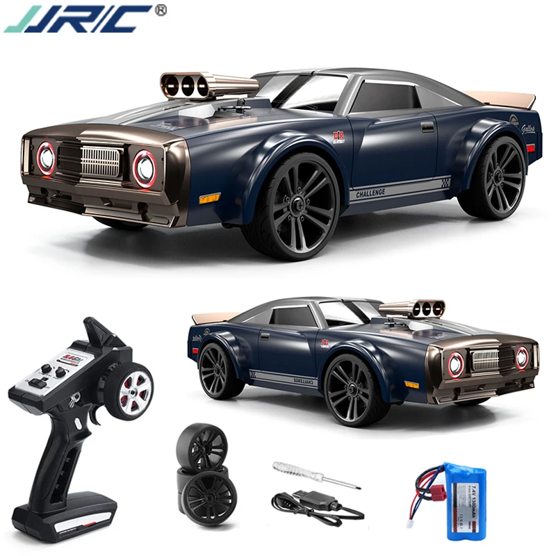 JJRC Q142 RC Car 2.4G 4WD 35KM/H 1:16 High-Speed Retro Muscle Car All Terrain Gorgeous Devil Angel Eyes Lighting Mode Racing Ca
JJRC Q142 RC Car 2.4G 4WD 35KM/H 1:16 High-Speed Retro Muscle Car All Terrain Gorgeous Devil Angel Eyes Lighting Mode Racing Ca