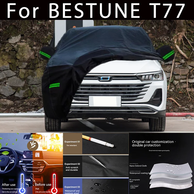 

For BESTUNE T77 Outdoor Protection Full Car Covers Snow Cover Sunshade Waterproof Dustproof Exterior Car accessories