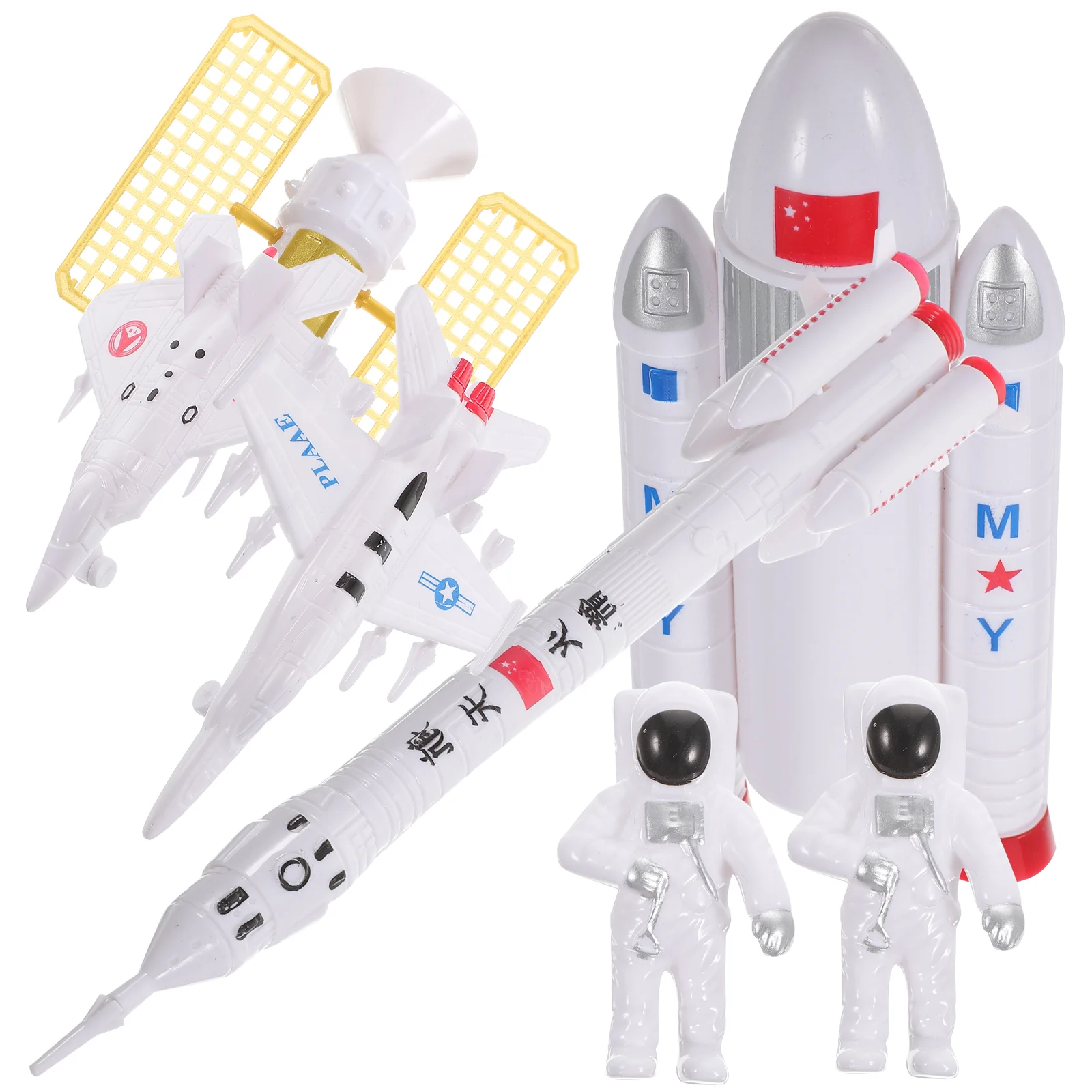7PCS Cake Aircraft Astronaut Decor Decorative Cake Inserts Household Desktop Decors for Banquet Party Home Office
7PCS Cake Aircraft Astronaut Decor Decorative Cake Inserts Household Desktop Decors for Banquet Party Home Office