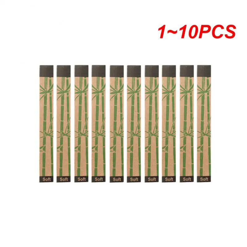 

1~10PCS Colorful Natural Bamboo Toothbrush Set Soft Bristle Charcoal Teeth Whitening Bamboo Toothbrushes Soft Oral Care