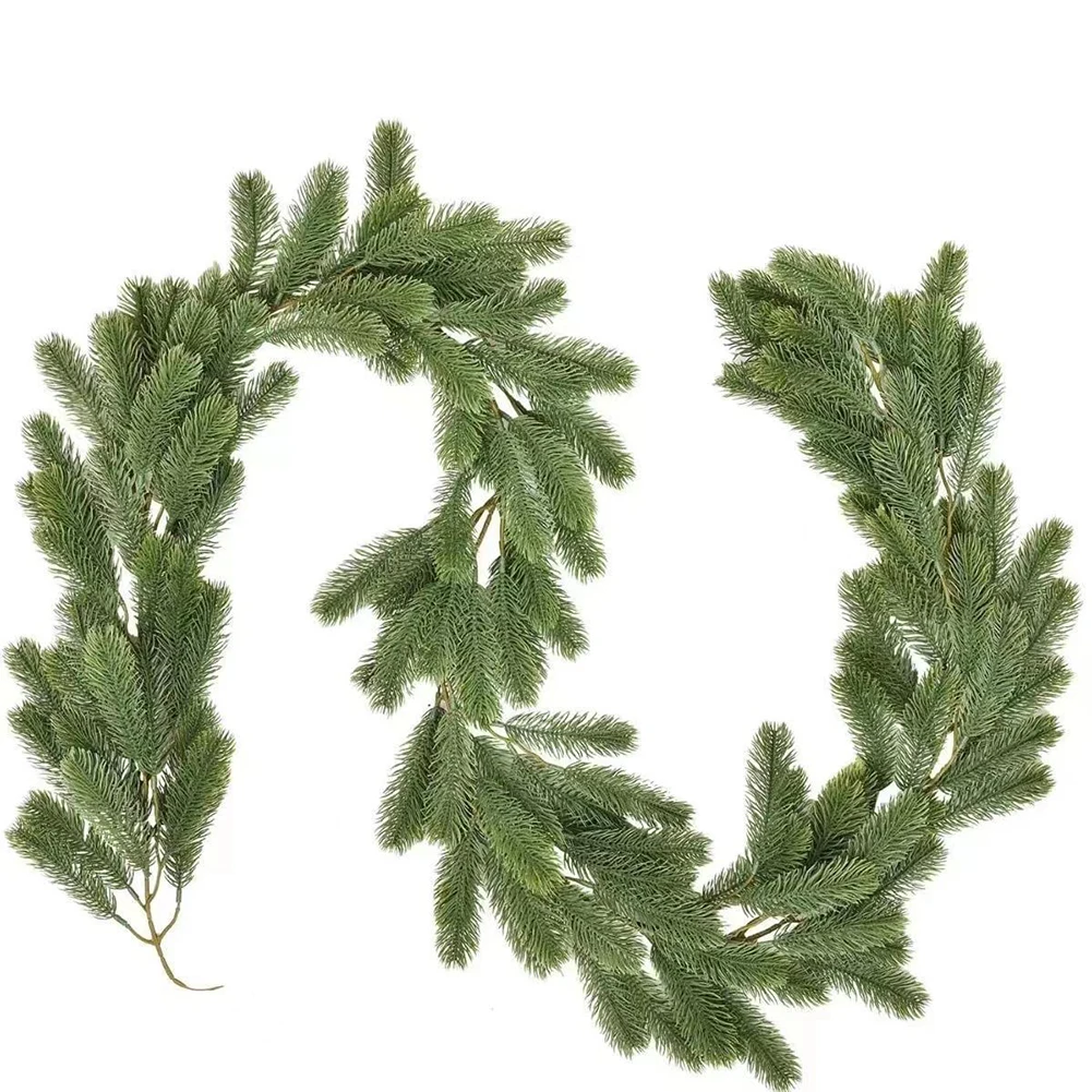 200cm Christmas Garlands Artificial Faux Greenery Garland Wall Hanging Simulated Vines For Wedding Backdrop Arch Wall Decor
200cm Christmas Garlands Artificial Faux Greenery Garland Wall Hanging Simulated Vines For Wedding Backdrop Arch Wall Decor