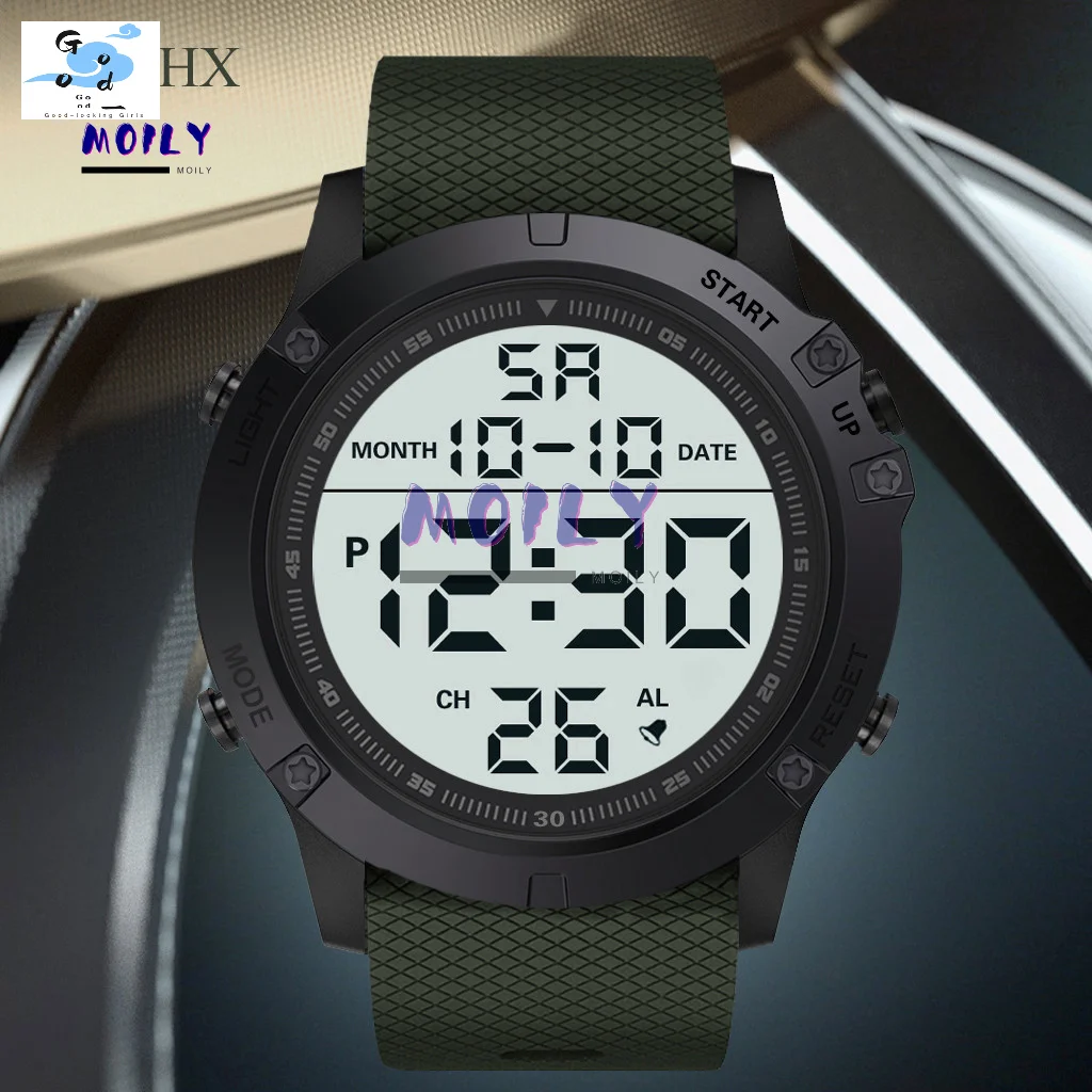 Fashion Men's Military Sports Watch Luxury LED Digital Water Resistant Watch montre en bois reloj masculino montre de marque
Fashion Men's Military Sports Watch Luxury LED Digital Water Resistant Watch montre en bois reloj masculino montre de marque