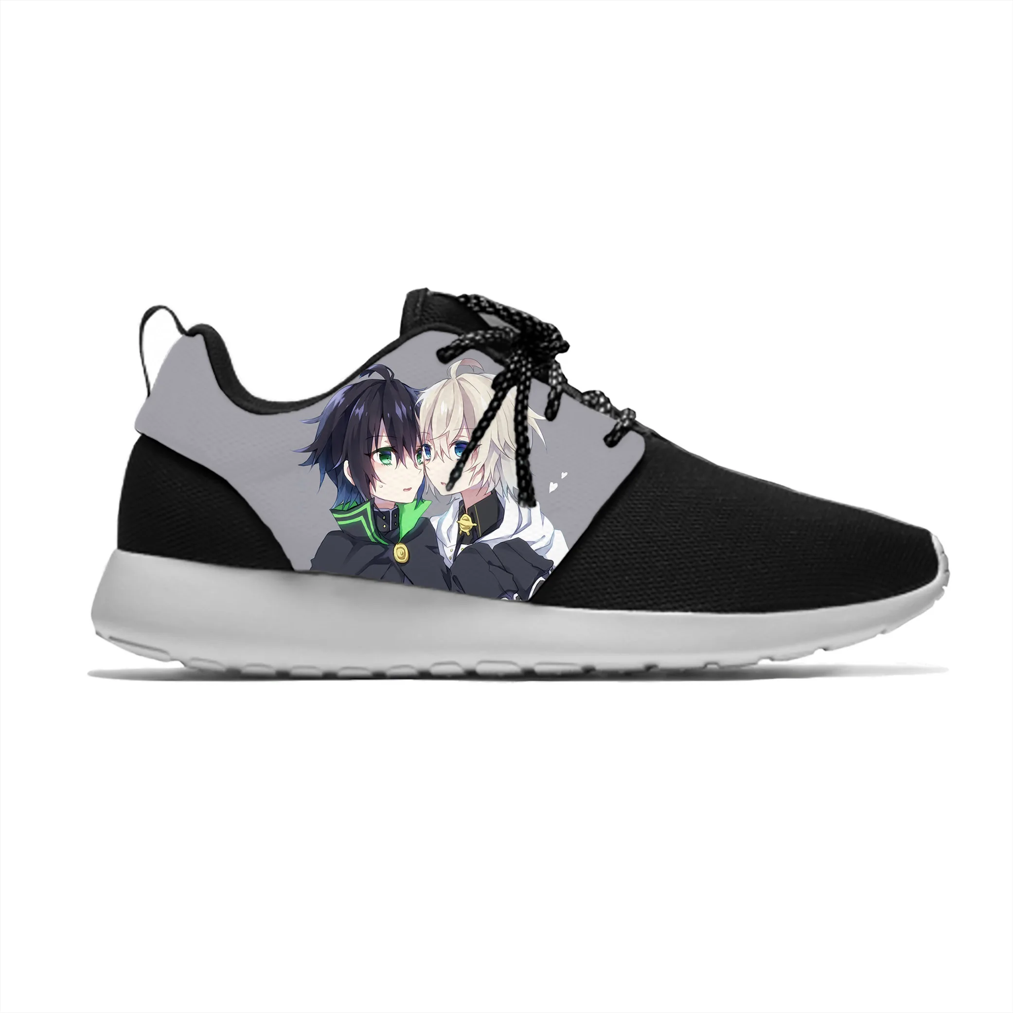 Популярные японские Аниме Манга Owari No Seraph of The End спортивные туфли повседневные дышащие кроссовки для бега легкие мужские женские кроссовки
Популярные японские Аниме Манга Owari No Seraph of The End спортивные туфли повседневные дышащие кроссовки для бега легкие мужские женские кроссовки