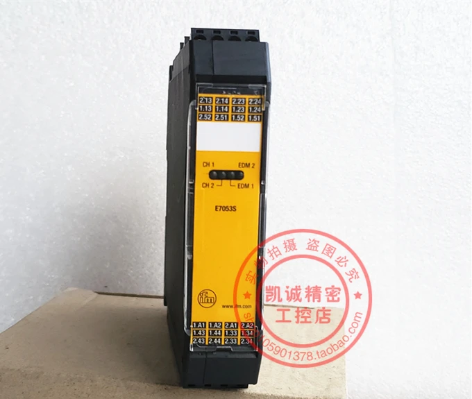 

Оригинальный импортный модуль контроля безопасности IFM номер заказа E7053S в наличии