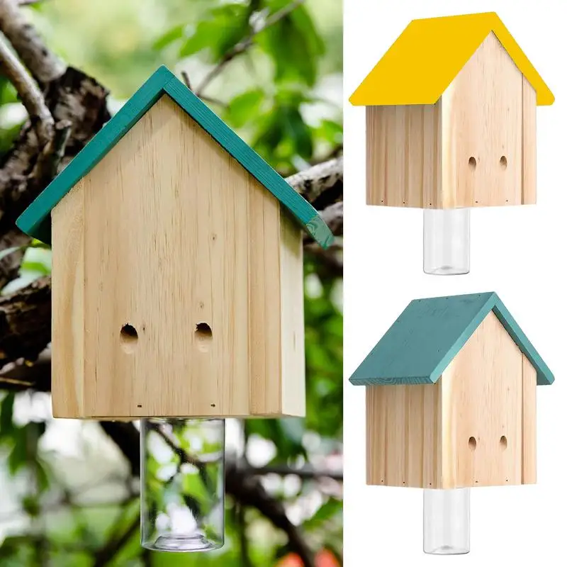 Wood Bee Traps for Outside Natural Cabin Style Wood Bee Traps Honey Bee Swarm Trap Bee Catchers for Outside Use Yard or Garden
Wood Bee Traps for Outside Natural Cabin Style Wood Bee Traps Honey Bee Swarm Trap Bee Catchers for Outside Use Yard or Garden