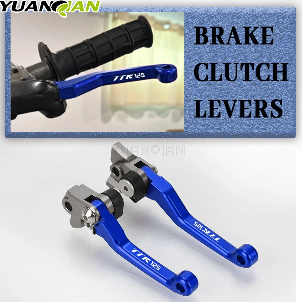 

Pivot Brake Clutch Levers For YAMAHA TTR125 TTR TT-R 125 LW/E 1993-2008 TT-R125 Motorcycle Accessories Dirt Pit Bike Handle Bar