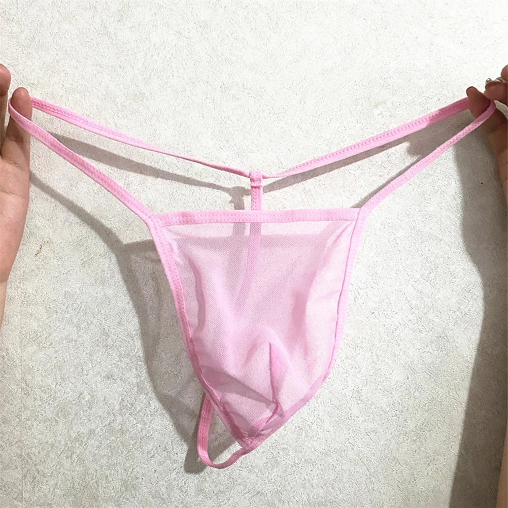 2 Pcs Men See-Through G-String Briefs Mesh Seamless Thong T-Back Panties V-String Gay Underwear Bare Buttocks Knickers
2 Pcs Men See-Through G-String Briefs Mesh Seamless Thong T-Back Panties V-String Gay Underwear Bare Buttocks Knickers