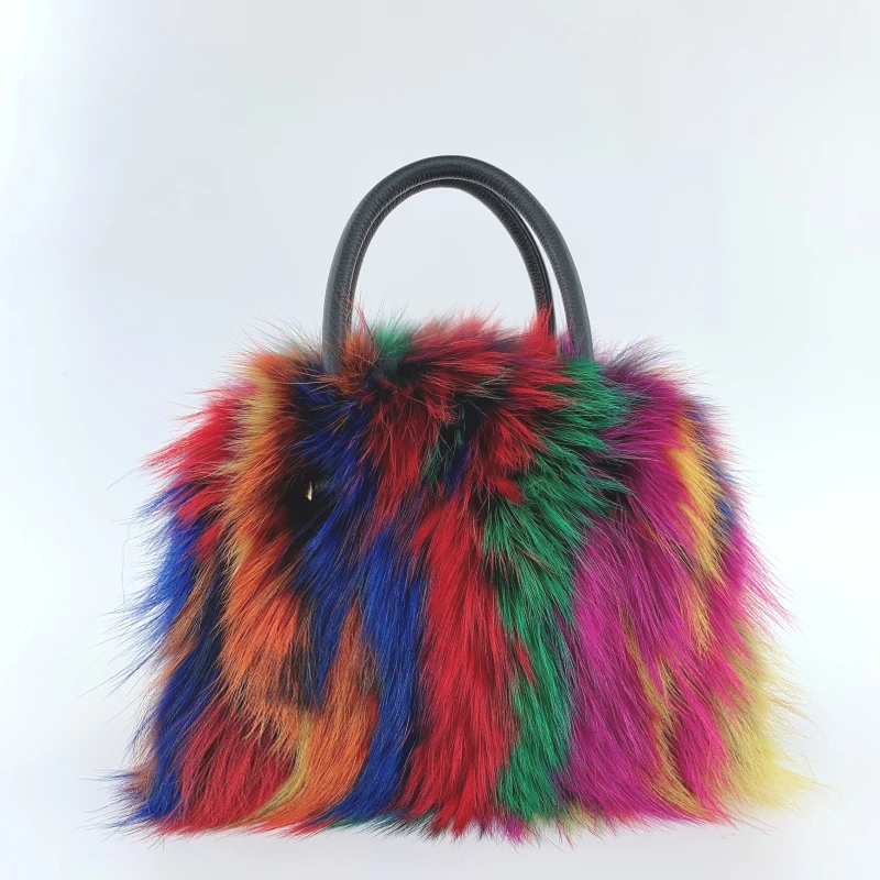 Winter Fluffy Faux Fur Shoulder Bags Women Big Conpacity Fur Tote Handbags Ladies
Winter Fluffy Faux Fur Shoulder Bags Women Big Conpacity Fur Tote Handbags Ladies