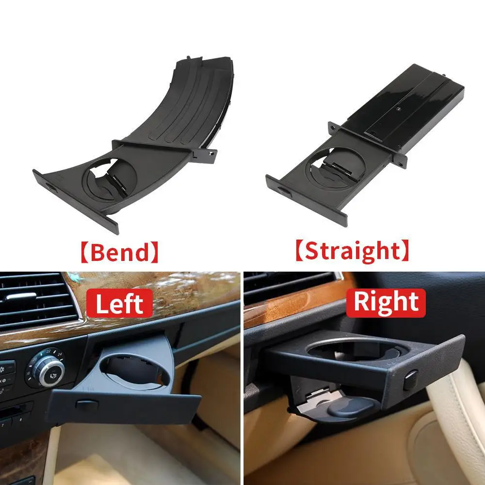 

LHD Car Front Center Console Retractable Water Cup Drink Holder For BMW 5 Series M5 E60 E61 520 525 528 530 535 550 2004-2010