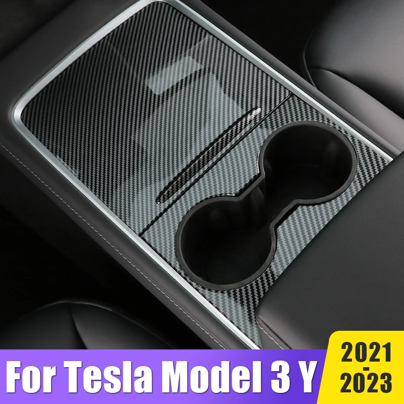 Car Accessories For Tesla Model 3 Y 2021 2022 2023 ABS Carbon Fiber Central Control Front Water Cup Holder Cover Trim Stickers
Car Accessories For Tesla Model 3 Y 2021 2022 2023 ABS Carbon Fiber Central Control Front Water Cup Holder Cover Trim Stickers