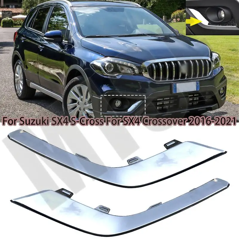 For Suzuki SX4 S-Cross SX4 Crossover 2016-2021 7175174R10-0PG 7176174R10-0PG Auto Front Fog Light Lamp Chrome Trim Cover Garnish
For Suzuki SX4 S-Cross SX4 Crossover 2016-2021 7175174R10-0PG 7176174R10-0PG Auto Front Fog Light Lamp Chrome Trim Cover Garnish