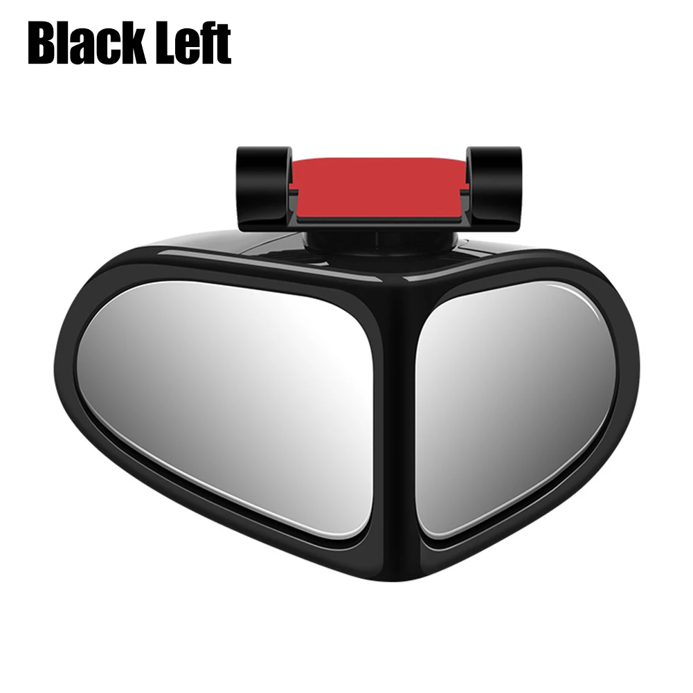 

1Pc Car Blind Spot Mirror Wide Angle 2 Side 360 Degree Rotatable Reversing Glass Automobile Side Rear View Parking Accessories