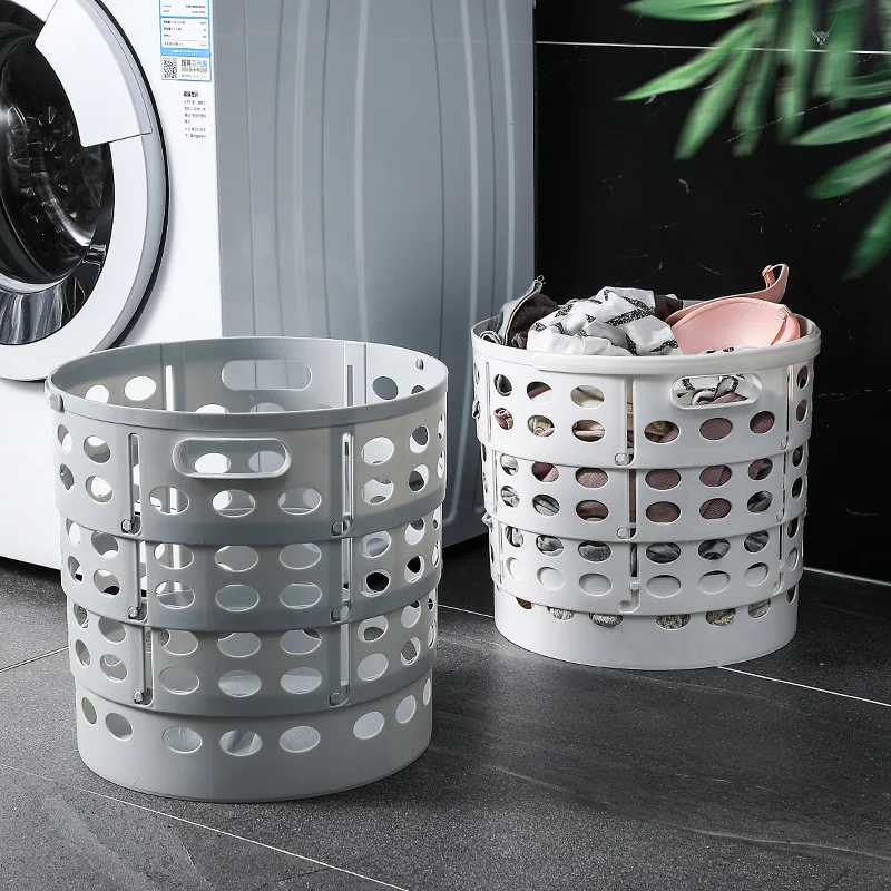 Large Laundry Folding Basket Plastic Basket for Clothes Storage Retractable Dirty Clothes Basket Toys Organizor Hamper Basket
Large Laundry Folding Basket Plastic Basket for Clothes Storage Retractable Dirty Clothes Basket Toys Organizor Hamper Basket