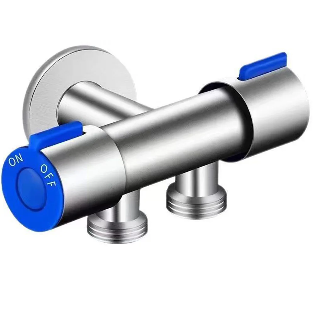 Double Handle Toilet Faucet Stainless Steel Triangular 1 Input 2 Output Dual Opening Angle Valve Bathroom Toilet Fixture
Double Handle Toilet Faucet Stainless Steel Triangular 1 Input 2 Output Dual Opening Angle Valve Bathroom Toilet Fixture