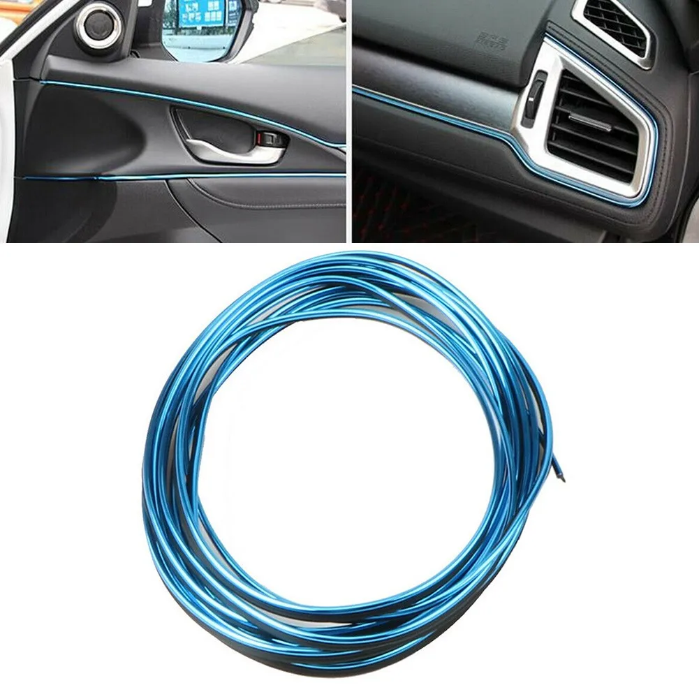 Edge Gap Line 5M Universal Blue Car Interior Gap Line Molding Trim Decor High Quality Accessories for All Models
Edge Gap Line 5M Universal Blue Car Interior Gap Line Molding Trim Decor High Quality Accessories for All Models