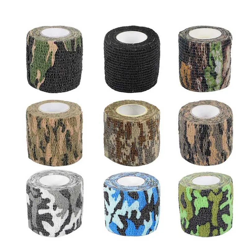Elastic Stealth Tape Hunting Military Camouflage Tape Paintball Airsoft Gun Rifle Shooting Stretch Bandage Camo Tape 3Pcs/lot
Elastic Stealth Tape Hunting Military Camouflage Tape Paintball Airsoft Gun Rifle Shooting Stretch Bandage Camo Tape 3Pcs/lot