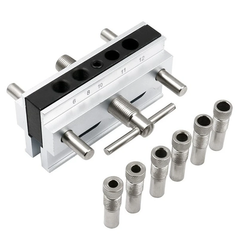 Woodworking Dowel Clamp Tool Self-Centering Locator DIY Woodworking Straight Hole Locator
Woodworking Dowel Clamp Tool Self-Centering Locator DIY Woodworking Straight Hole Locator