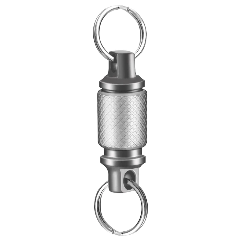 Titanium Quick Release Keychain Detachable Key Ring Pull Apart Keychain For Bag/Purse/Belt Key Holder Accessory
Titanium Quick Release Keychain Detachable Key Ring Pull Apart Keychain For Bag/Purse/Belt Key Holder Accessory