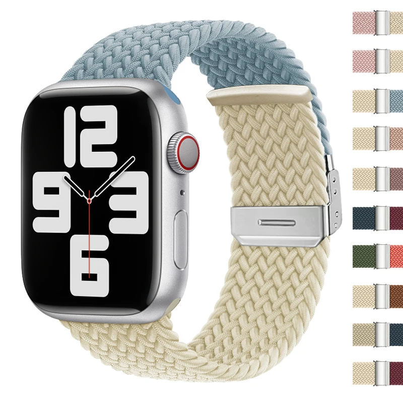 Плетеная петля для Apple Watch 8 Ultra 7 Band 49 мм 41 мм 45 мм, нейлоновый браслет из корреи для IWatch Series 7 6 3 4 5 SE 38 мм 40 мм 42 мм 44 мм
Плетеная петля для Apple Watch 8 Ultra 7 Band 49 мм 41 мм 45 мм, нейлоновый браслет из корреи для IWatch Series 7 6 3 4 5 SE 38 мм 40 мм 42 мм 44 мм