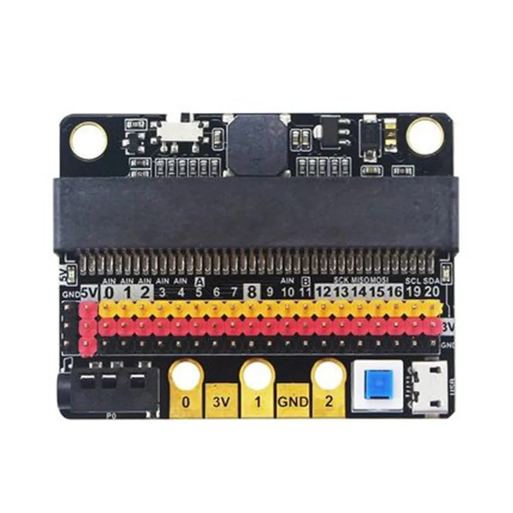 micro: bit expansion board IOBIT V2.0 microbit entry horizontal adapter plate primary and secondary schools
micro: bit expansion board IOBIT V2.0 microbit entry horizontal adapter plate primary and secondary schools