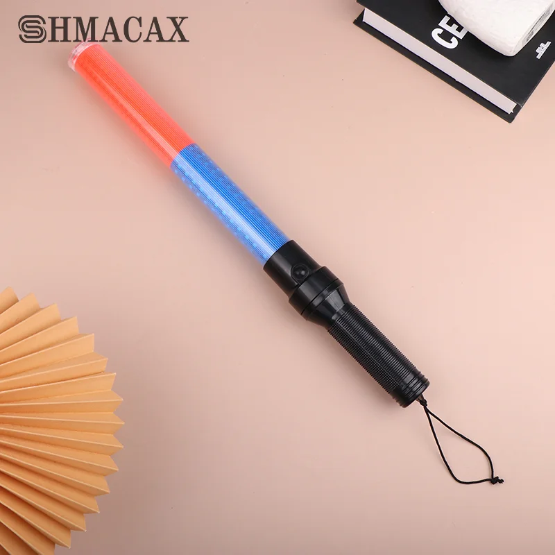 Traffic Flashlight Powerful Led Lamp Torch Lantern Traffic Police Equipment By D Battery RED/BLUE Baton Light
Traffic Flashlight Powerful Led Lamp Torch Lantern Traffic Police Equipment By D Battery RED/BLUE Baton Light