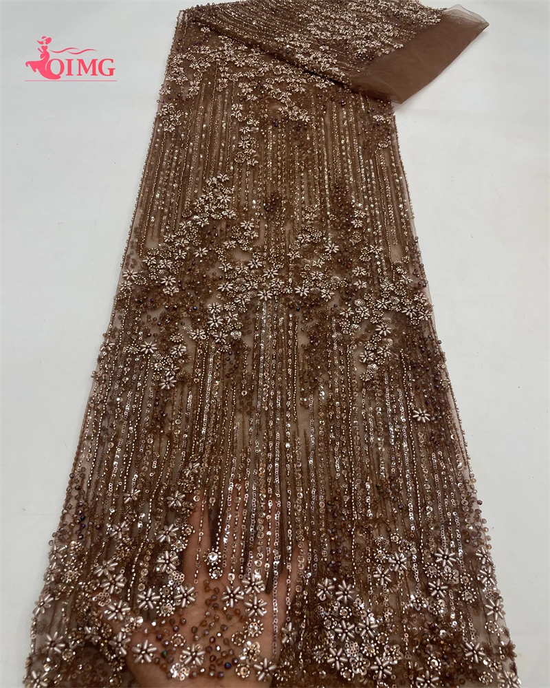 OIMG African Sequin Lace Fabric 2023 High Quality Lace Embroidery Nigerian French Tulle Lace Fabric For Wedding Dress
OIMG African Sequin Lace Fabric 2023 High Quality Lace Embroidery Nigerian French Tulle Lace Fabric For Wedding Dress